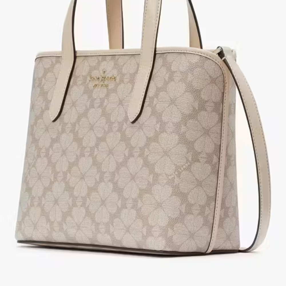 Kate Spade Cream Floral Tote Bag - Picture 2 of 5